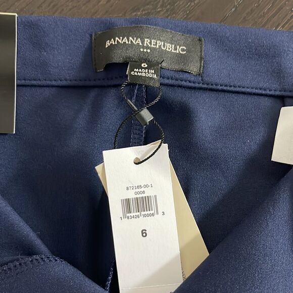 BANANA Republic 3 piece Mid rise Ponte Stretch Leggings in Black , Gray & Navy - Picture 10 of 12